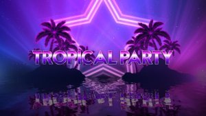Videohive Tropical Island Party Opener Titles template preview