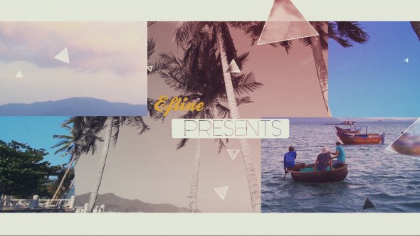 Videohive Modern Summer Slide Openers template preview