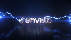 Videohive Electric Metal Logo Reveal Logo Stings template preview