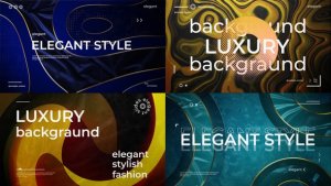 Videohive Backgraund Typography Titles template preview