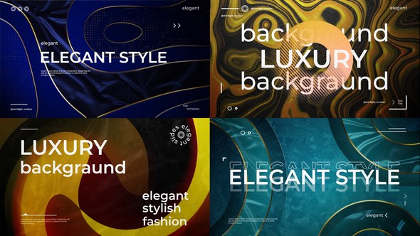 Videohive Backgraund Typography Titles template preview
