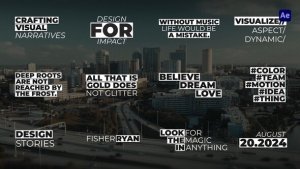 Videohive Box Text Animation | AE Titles template preview