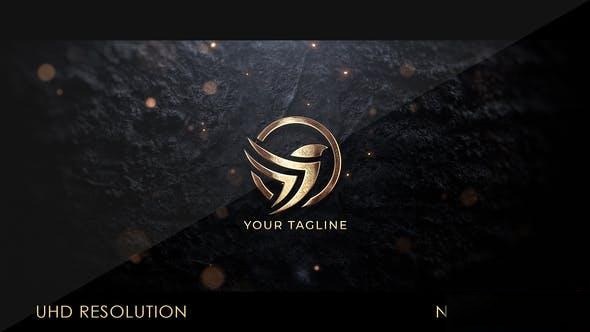 Videohive Gold Logo Reveal 44378516 Logo Stings template preview