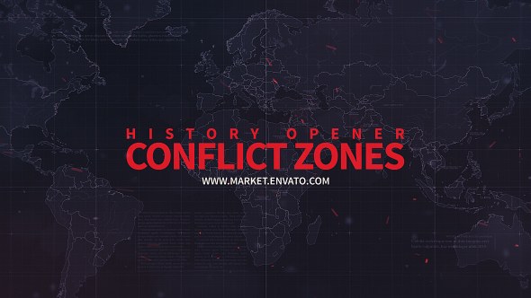 Videohive History Opener // Conflict Zones Openers template preview