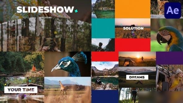 Videohive Multiscreen Slideshow for After Effects Openers template preview