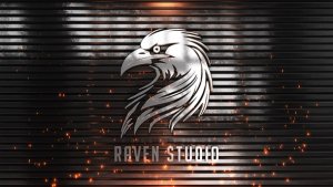 Epic 3D Metal Logo Video Displays template preview