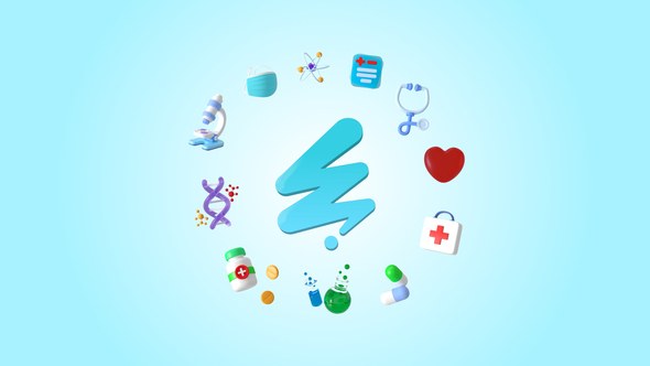 Videohive Medical 3D Logo Logo Stings template preview