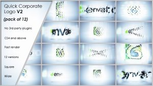Videohive Quick Corporate Logo V2 Logo Stings template preview