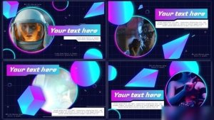 Videohive Technology NFT Stock Market Crypto Slideshow Openers template preview