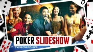 Videohive Poker Gambling Cards Slideshow Video Displays template preview