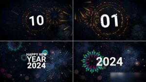 Videohive New Year Countdown 2024 // Happy New Year Openers template preview