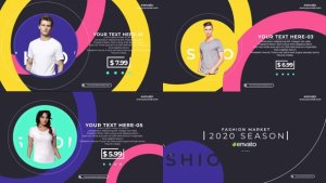 Videohive Fashion Market Promo Product Promo template preview
