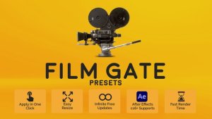 Videohive Film Gate Presets Elements template preview
