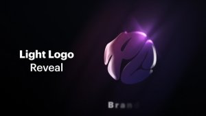 Videohive Light Logo Reveal 59623404 Logo Stings template preview