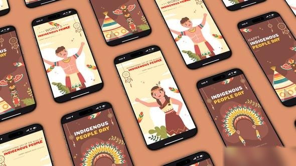 Videohive Indigenous Peoples Day Instagram Stories