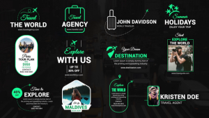 Travel Titles & Openers Premiere Pro template preview