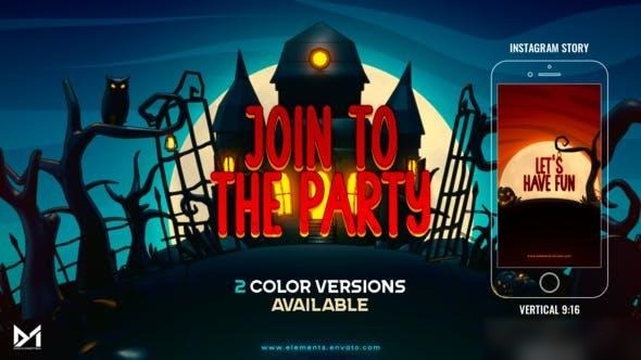 Videohive Halloween 48409074 Openers template preview