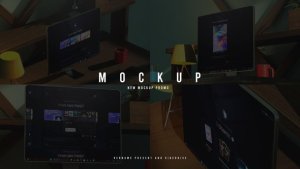 Videohive Monitor Mockup 60894056 Product Promo template preview