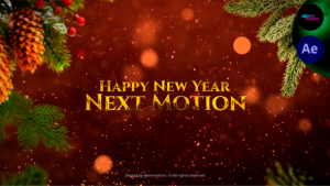 Videohive Merry Christmas and Happy New Year Greetings Titles template preview