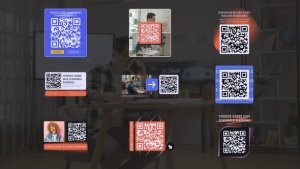 Videohive Interactive QR Code Design Titles template preview