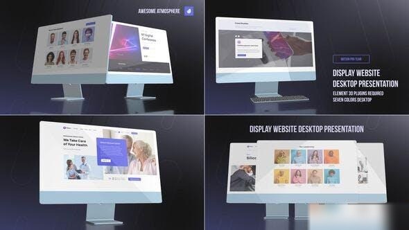 Videohive Web Promo Display Openers template preview