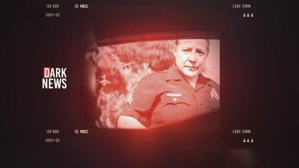 Videohive Dark News Intro Openers template preview