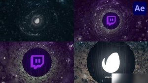 Videohive Horror Logo for After Effects Logo Stings template preview