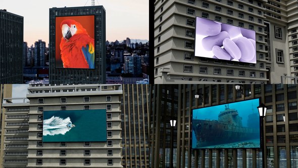 Videohive Billboard Mockups 56383774 Product Promo template preview