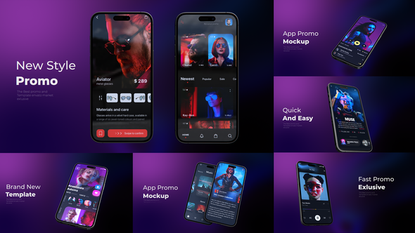 Videohive App Promo Phone 14 Pro 40421386 Product Promo template preview