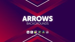 Videohive Arrows Backgrounds Elements template preview