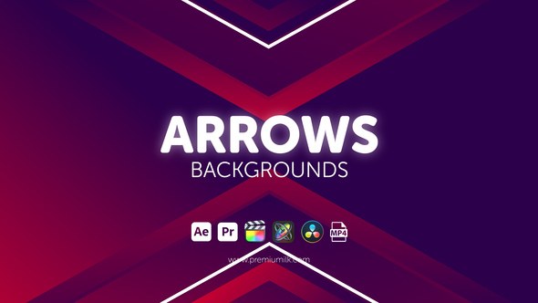 Videohive Arrows Backgrounds Elements template preview