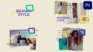 Beauty Style Promo for Premiere Pro Premiere Pro template preview