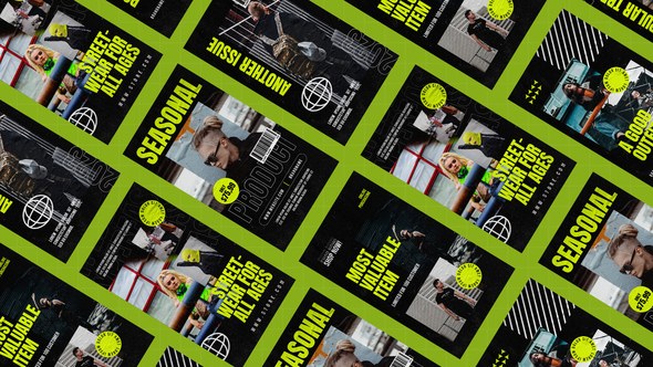 Videohive Orlen Hypebeast Instagram Stories Product Promo template preview