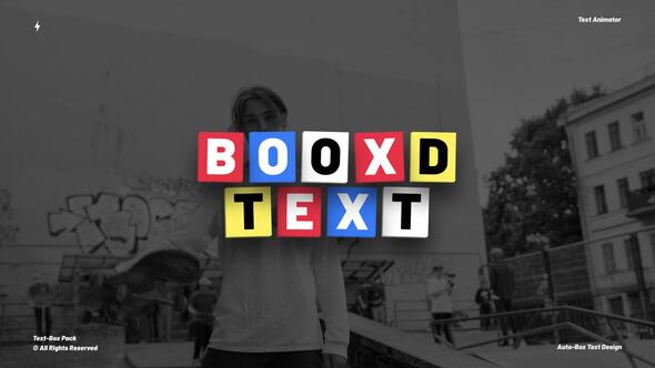 Videohive Text-Box Animation | After Effects Titles template preview