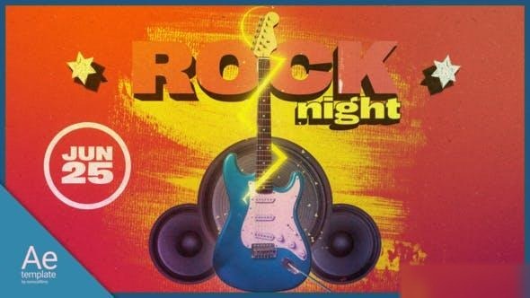 Videohive Rock Fest Openers template preview
