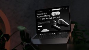 Videohive Laptop Mockup - Website Presentation 47147674 Product Promo template preview