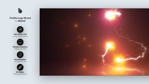 Videohive Fireflies Logo Reveal Logo Stings template preview