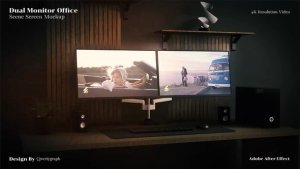 Videohive Desktop Computer Mockup Product Promo template preview