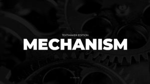 Videohive Titles Animator - Mechanism Titles template preview