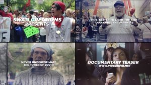 Videohive Documentary Teaser 22817649 Video Displays template preview