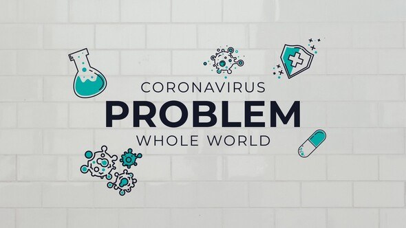 Videohive Virus Pack Video Displays template preview