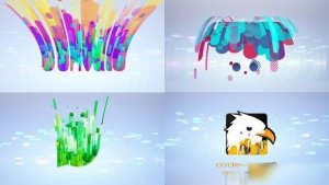 Videohive Clean Flying 3D Logo Opener Openers template preview