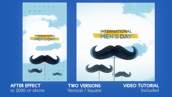 Videohive International Mens Day Openers template preview