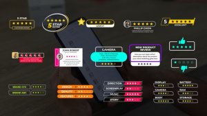 Videohive Star Reviews & Ratings Elements template preview