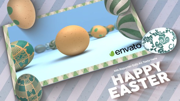 Videohive Happy Easter Logo Logo Stings template preview