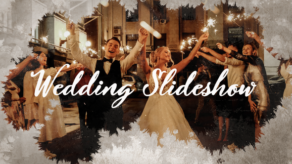 Videohive Ink Wedding Slideshow 46382387 Video Displays template preview