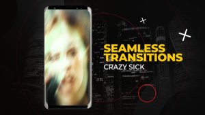 Videohive Vertical Crazy Sick Transitions | After Effects Elements template preview