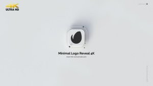 Videohive Minimal Logo Reveal 4K Logo Stings template preview