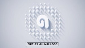 Videohive Circles Minimal Logo Reveal (12 in 1) Logo Stings template preview