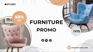 Videohive Furniture Sale Promo 46590603 Product Promo template preview